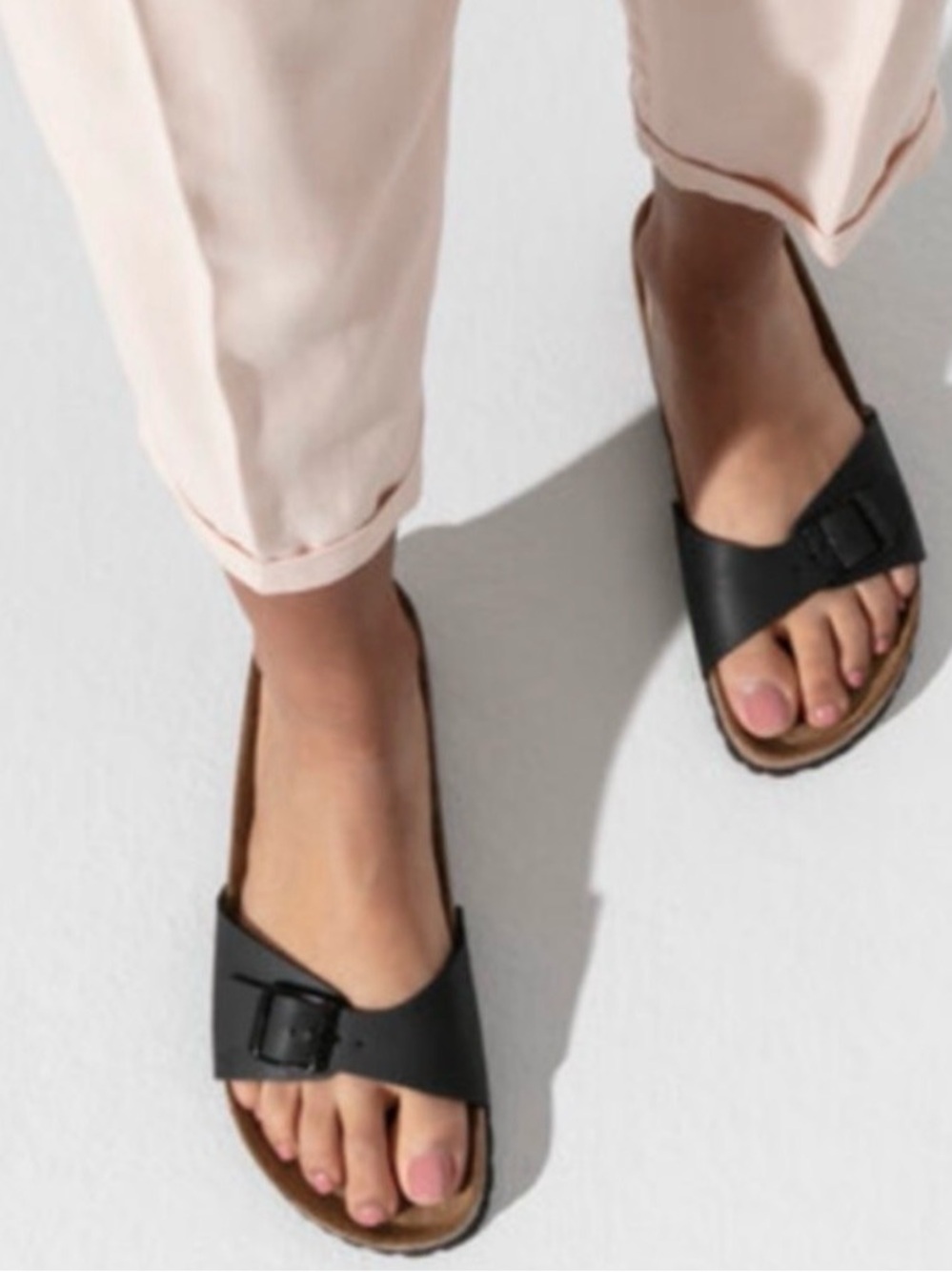 Birkenstock Black Madrid Sandals for Women